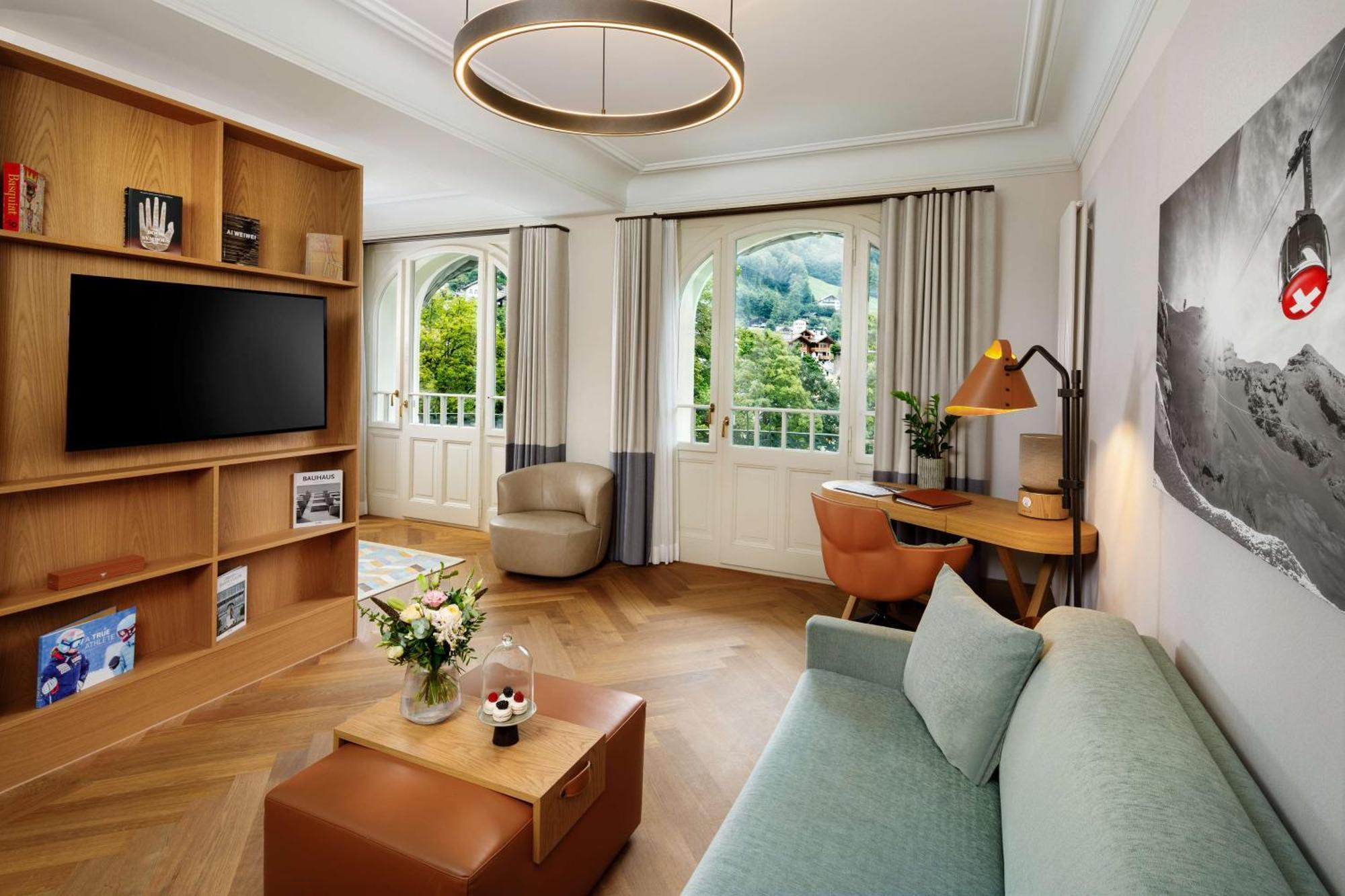 Kempinski Palace Engelberg Exterior foto